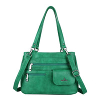 Multi-vakken Dames Schouder- en Crossbody Handtas – FlexiCarry