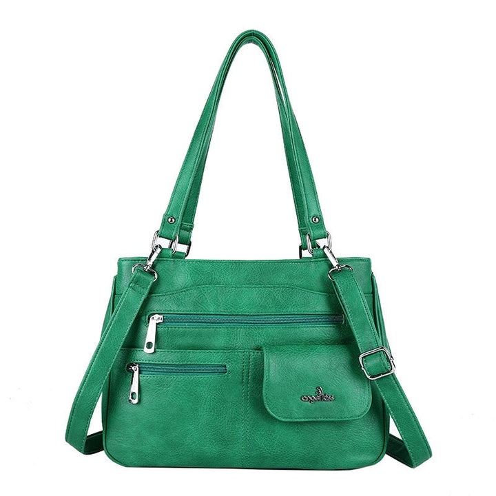 Multi-vakken Dames Schouder- en Crossbody Handtas – FlexiCarry