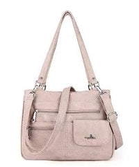 Multi-vakken Dames Schouder- en Crossbody Handtas – FlexiCarry