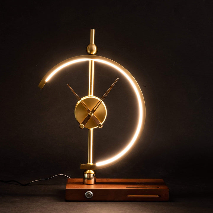 Luxe Oplaadbare Lampenklok - KyotoGlow