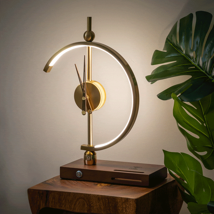 Luxe Oplaadbare Lampenklok - KyotoGlow