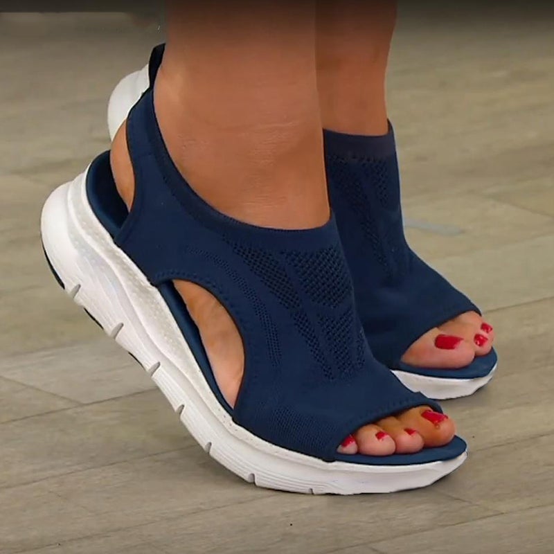 Mesh Plateausandalen voor Dames – Nova