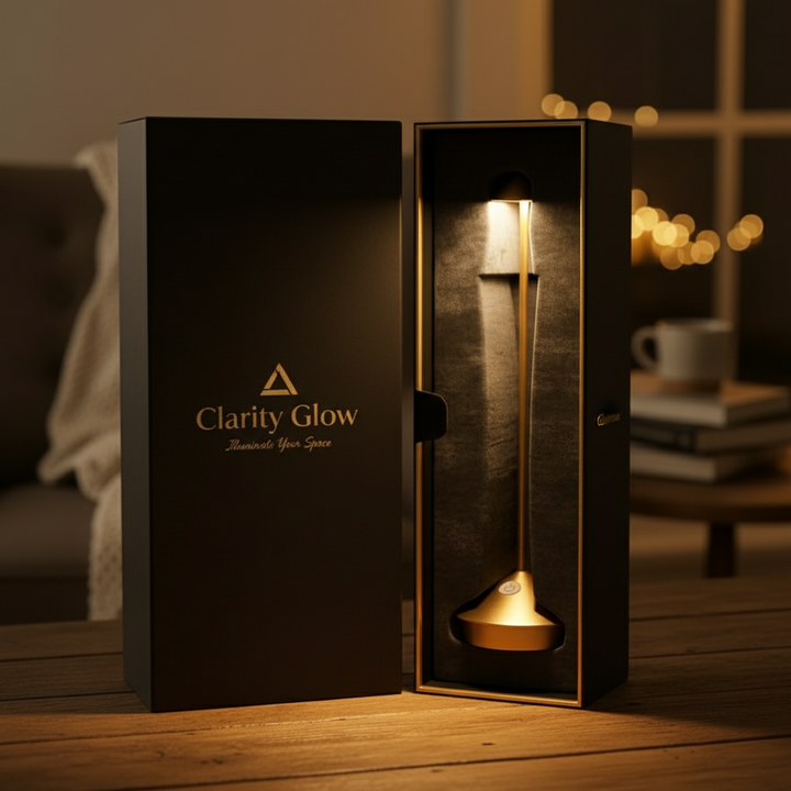 ClarityGlow – Draadloze LED Tafel Lamp