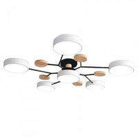 Vertakte LED Plafondlamp - NordicGlow
