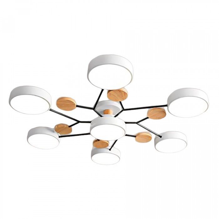 Vertakte LED Plafondlamp - NordicGlow