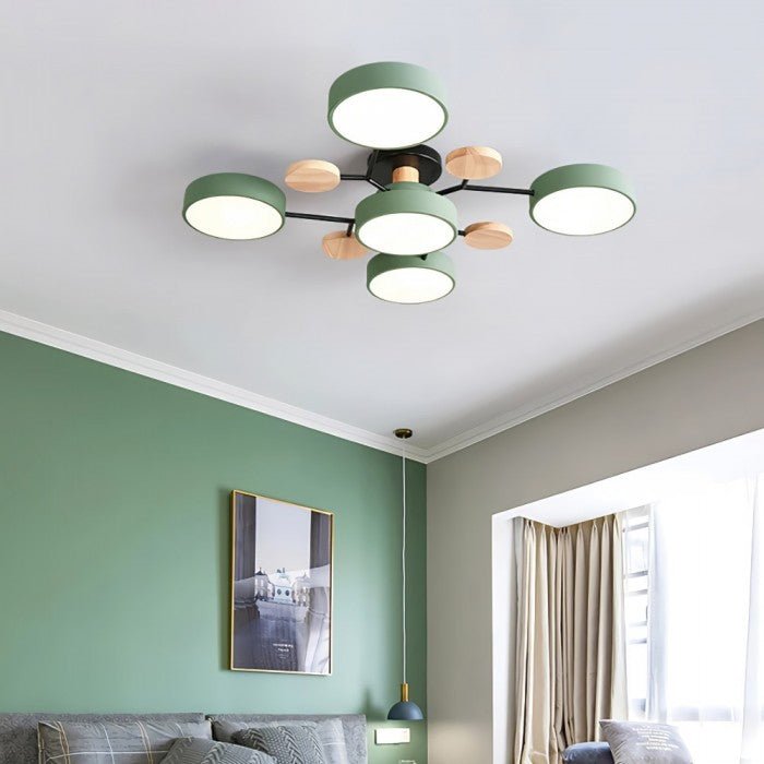 Vertakte LED Plafondlamp - NordicGlow