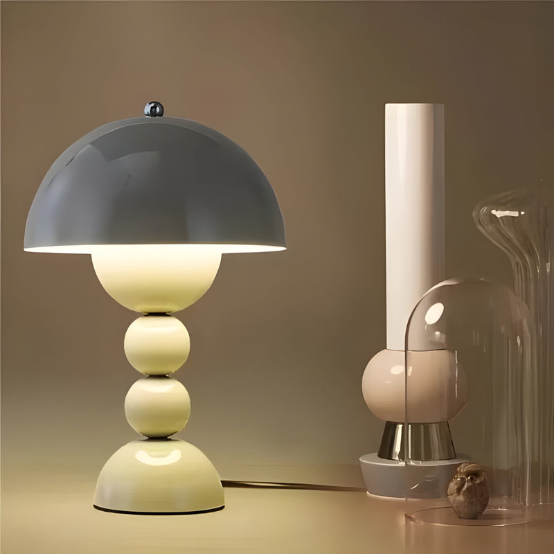 Skandynawski design lampka stołowa - FloraGlow