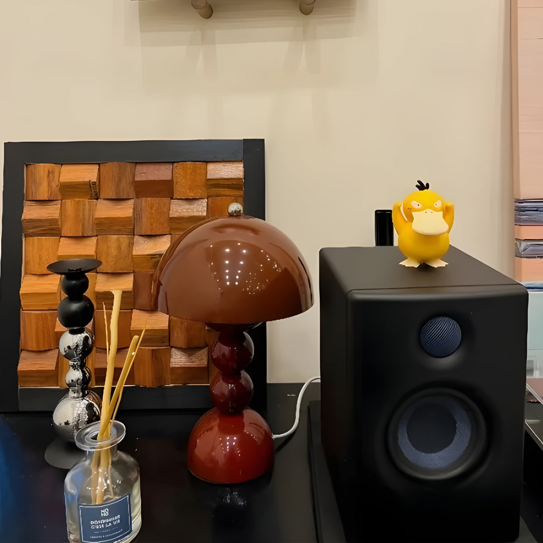 Skandynawski design lampka stołowa - FloraGlow