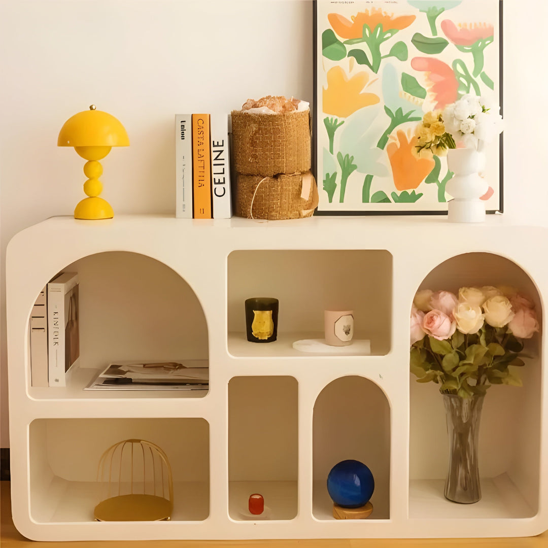 Skandynawski design lampka stołowa - FloraGlow