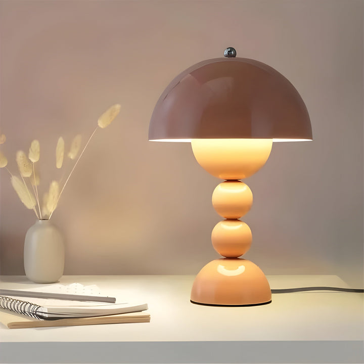 Skandynawski design lampka stołowa - FloraGlow