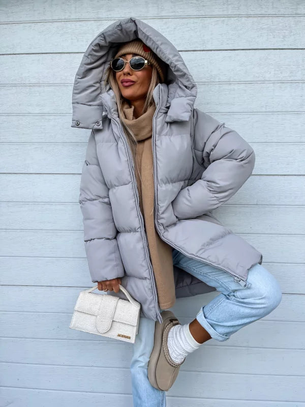 Comfortabele Dames Winterjas - Aurora Luxe
