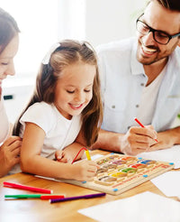 Magnetisch Tel- en Kleurlabyrint – ColorMaze