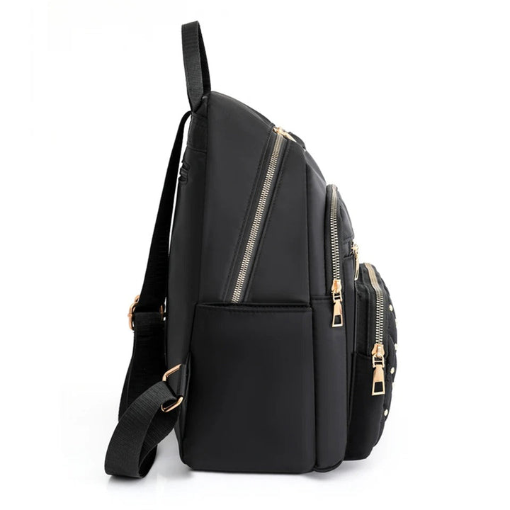 Lichtgewicht Waterdichte Nylon Rugzak voor Dames – Reizen & School