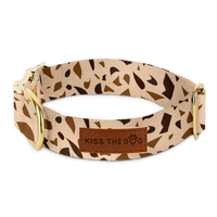 Hondenhalsband met Gouden Accenten – GoldenTerra