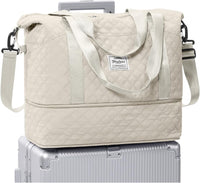 Uitbreidbare 35L–45L Waterdichte Reis Duffel Bag met Wet Pocket & Trolley Sleeve