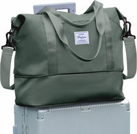 Uitbreidbare 35L–45L Waterdichte Reis Duffel Bag met Wet Pocket & Trolley Sleeve