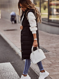 Comfortabele Knielange Dames Bodywarmer - Livia