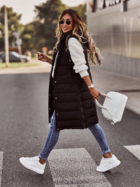 Comfortabele Knielange Dames Bodywarmer - Livia