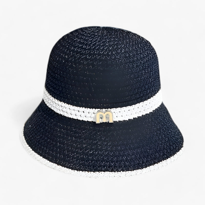 Luchtige dames zomerhoed met brede rand – BreezeShade Isla