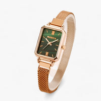 Modieus Vierkant Horloge met Magnetische Band - Selena