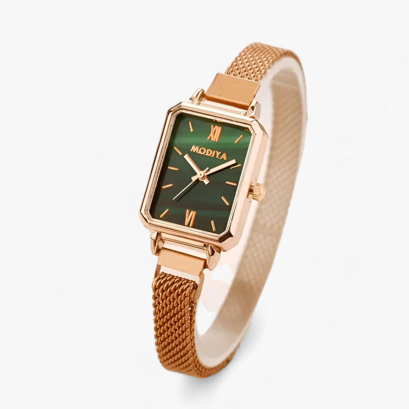 Modieus Vierkant Horloge met Magnetische Band - Selena