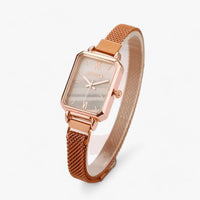 Modieus Vierkant Horloge met Magnetische Band - Selena