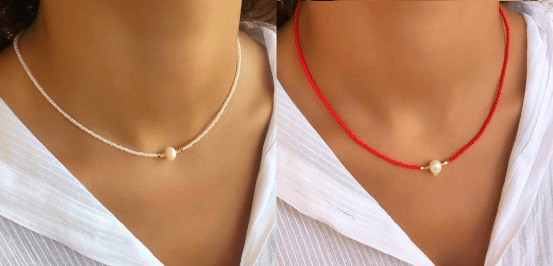 Verfijnde Parelketting (1+1 Gratis) - LuxeParel