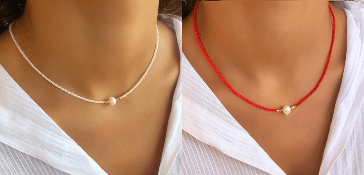 Verfijnde Parelketting (1+1 Gratis) - LuxeParel