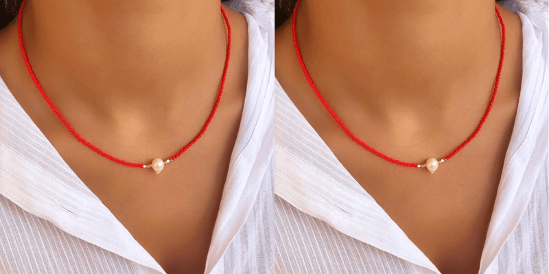 Verfijnde Parelketting (1+1 Gratis) - LuxeParel