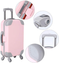 Lichtgewicht Poppen Reiskoffer – Duurzaam Accessoire van 13,5 cm(1 kopen, 1 GRATIS)