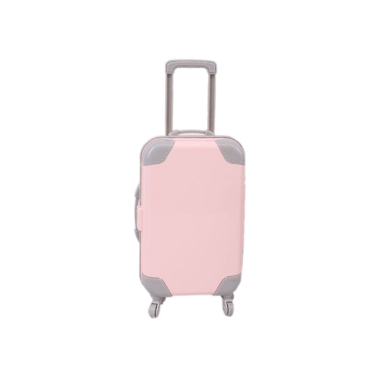 Lichtgewicht Poppen Reiskoffer – Duurzaam Accessoire van 13,5 cm(1 kopen, 1 GRATIS)