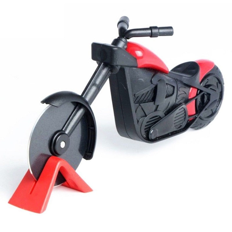 Luxe Pizzasnijder in Motorstijl - MotoSlice