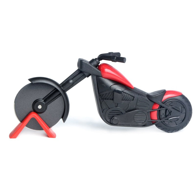 Luxe Pizzasnijder in Motorstijl - MotoSlice