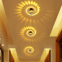 Moderne LED Spiraallamp - LumoSpiral