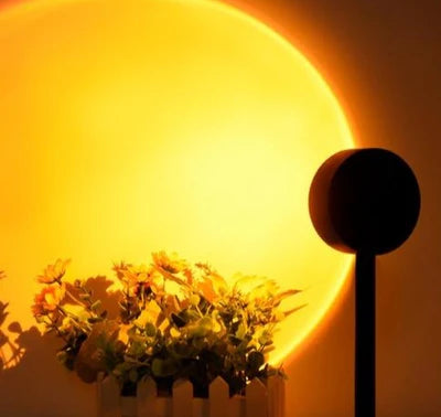 Sunset Lamp met 4 Kleuren - GlowSphere