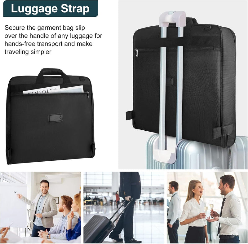 Opvouwbare Waterdichte Reiskledingtas – Handbagage Kledingorganiser met Band