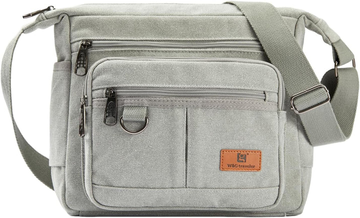 RFID Blokkerende Canvas Schoudertas – Ardin