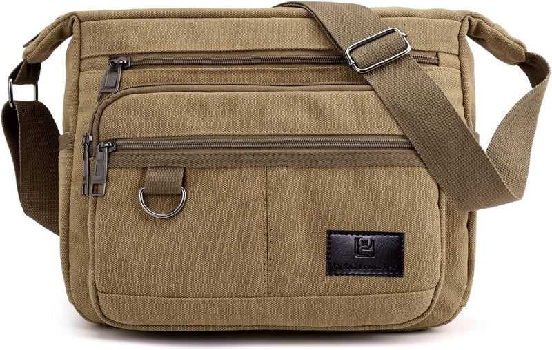 RFID Blokkerende Canvas Schoudertas – Ardin