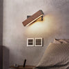 Draaibare Houten LED-Wandlamp - Jasper