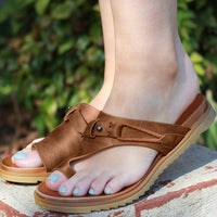 Orthopedische zomersandalen met open teenpartijen – Ziva