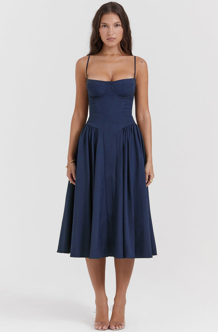 Zomerjurk met Sweetheart Halslijn – Elvira