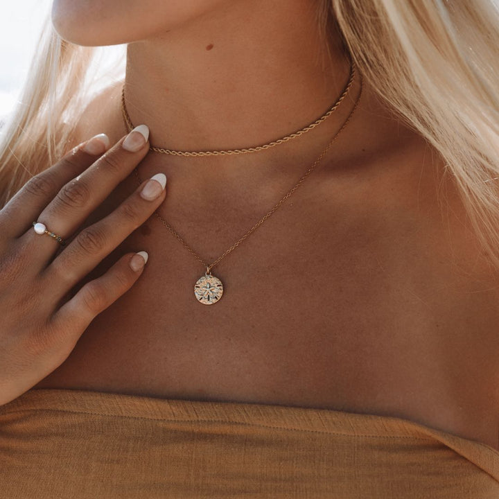Ketting met Zanddollarhanger - Marisol