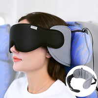 360° Reiskussen met Oogmasker en Hoofdsteunriem