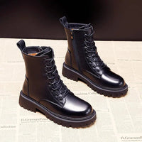 Trendy Zwarte Dames Winterlaarzen - Yara