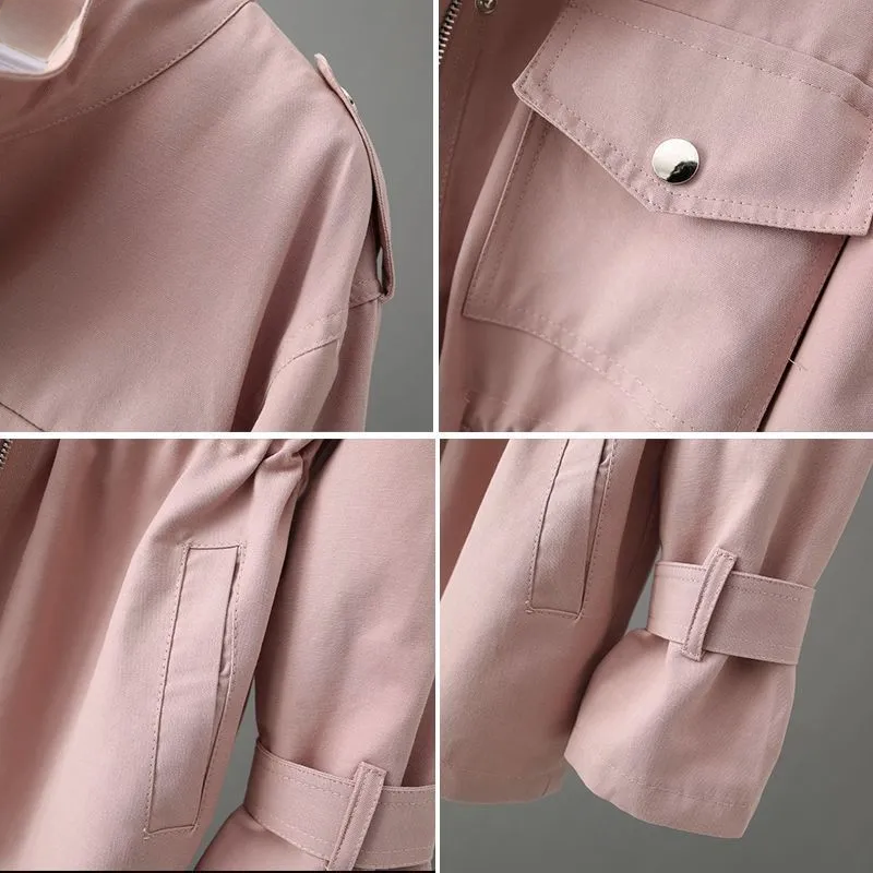 Korte Dames Trenchcoat – Clarisse