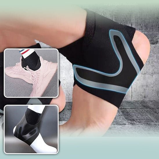 Compressie Enkelbrace met Kruisfixatie – FlexGuard Pro