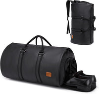 Verstelbare PU Leren Kleding Reistas – Handbagage Weekend Reistas