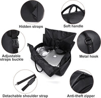 Verstelbare PU Leren Kleding Reistas – Handbagage Weekend Reistas