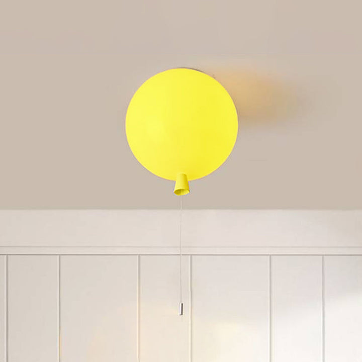 Compacte Moderne LED Ballon Plafondlamp - AuraLite