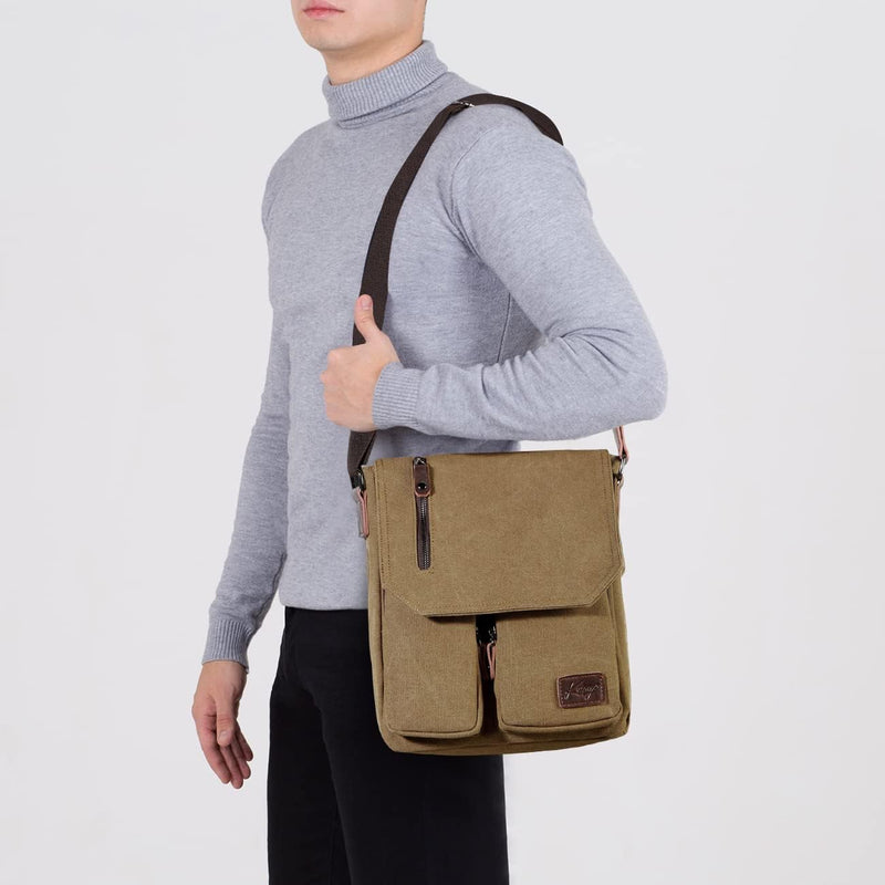 Compacte Canvas Crossbody Tas – Renan